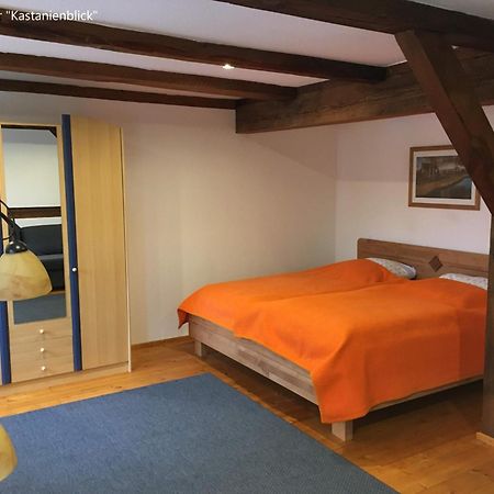 Ferienwohnung Kastanienblick Oder Parkblick, Oder Unser Radlerzimmer! Ziethen  Buitenkant foto