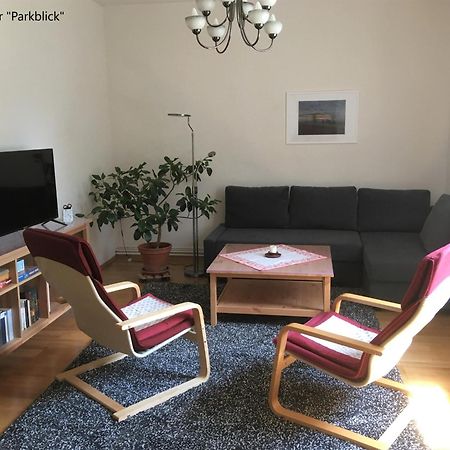 Ferienwohnung Kastanienblick Oder Parkblick, Oder Unser Radlerzimmer! Ziethen  Buitenkant foto